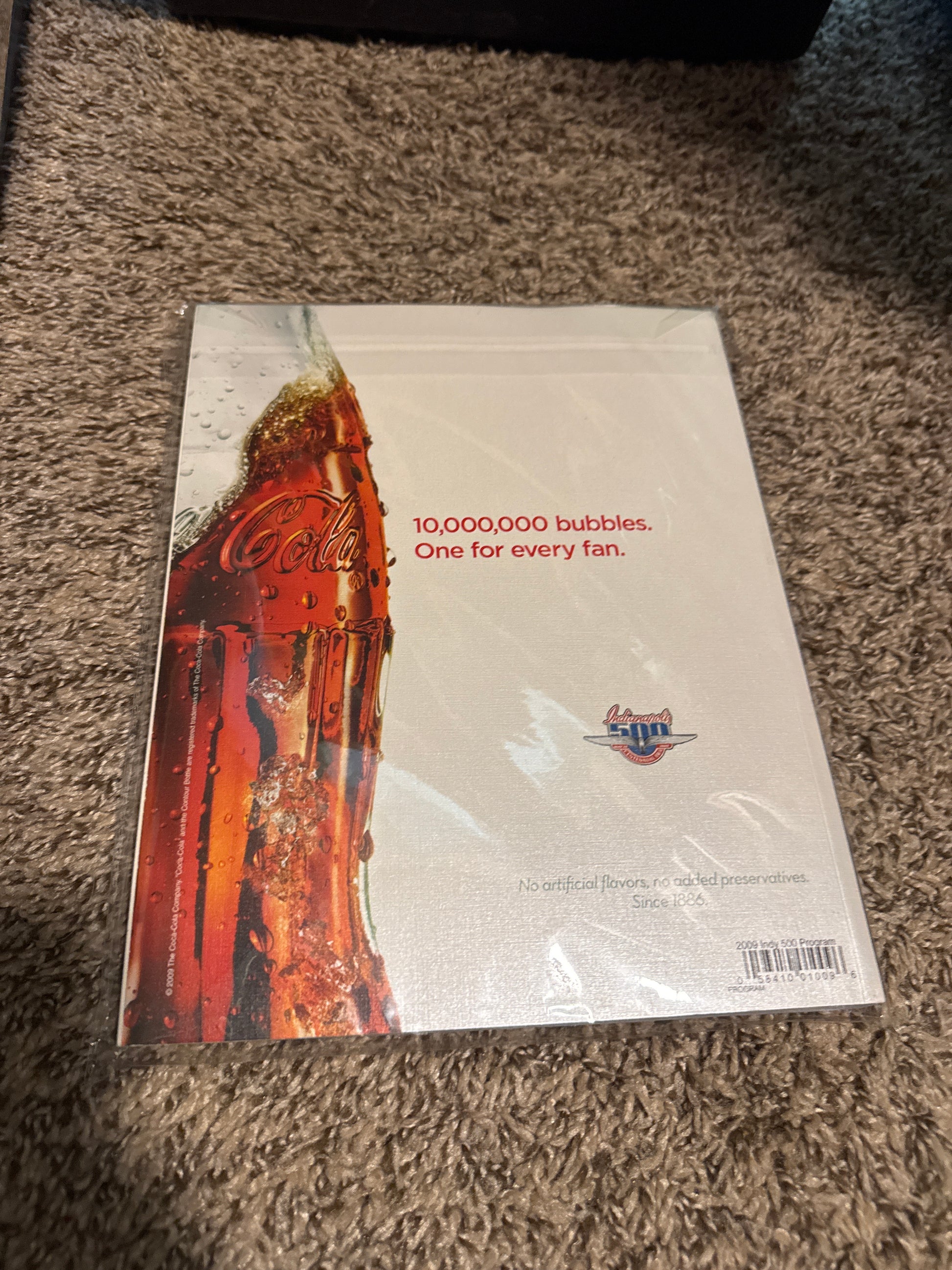 2009 Indy 500 IMS Centennial ERA Souvenir Program with Starting Line-up Insert