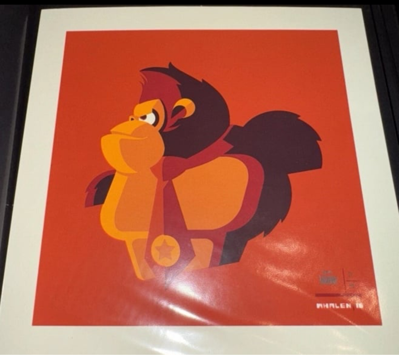 Donkey Kong Mario Video Game Nintendo NES Art Print Poster Mondo Tom Whalen