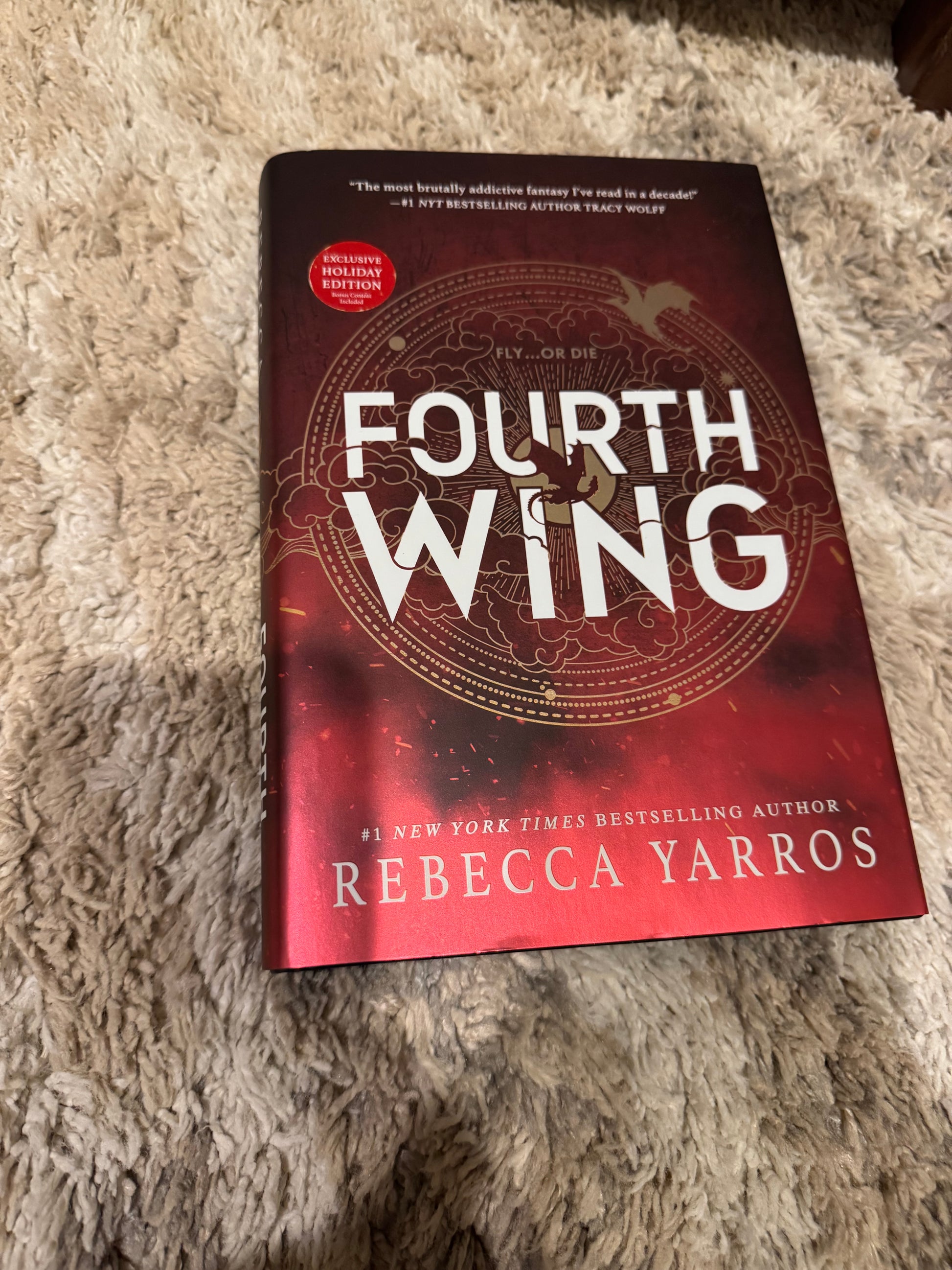 Fourth Wing Holiday Edition/Iron Flame Sprayed Edges/Onyx Storm Deluxe Edition