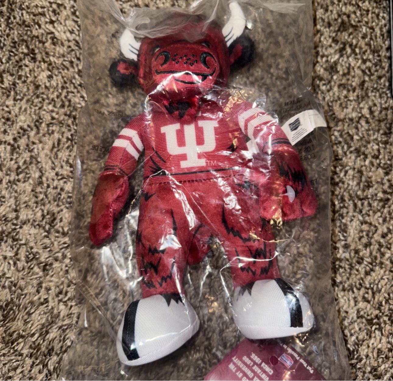 Bleacher Creatures Indiana Hoosiers Bison 10" Mascot Plush Figure