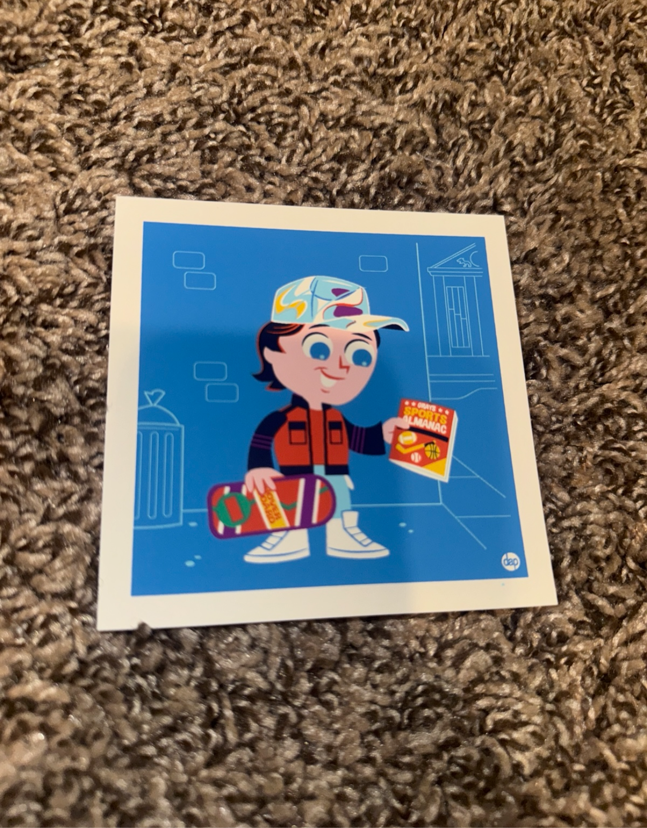 4 X 4 Screenprints Back To The Future - Dave Perillo # 40
