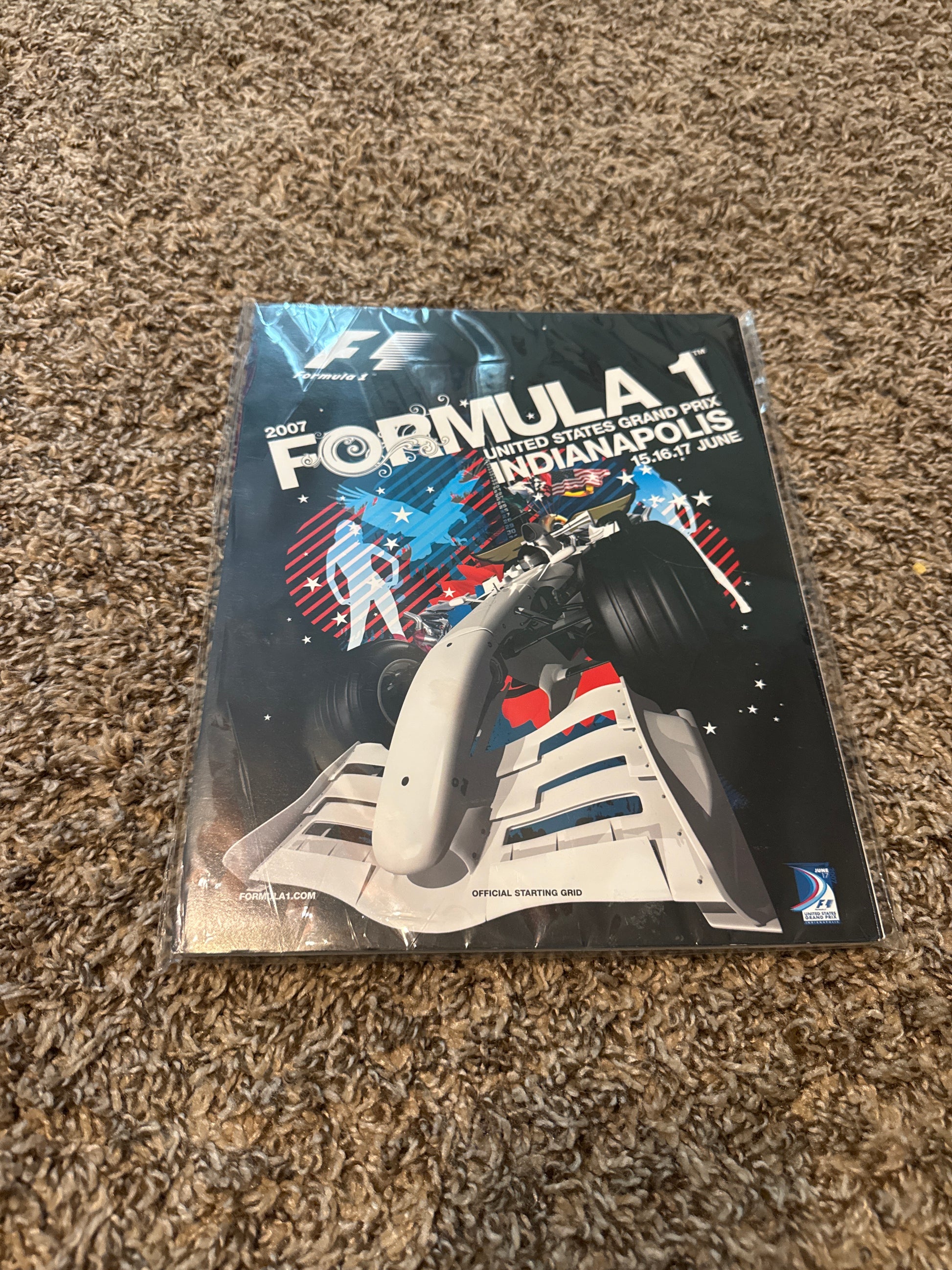 F1 Indy GP 2008 Race Program