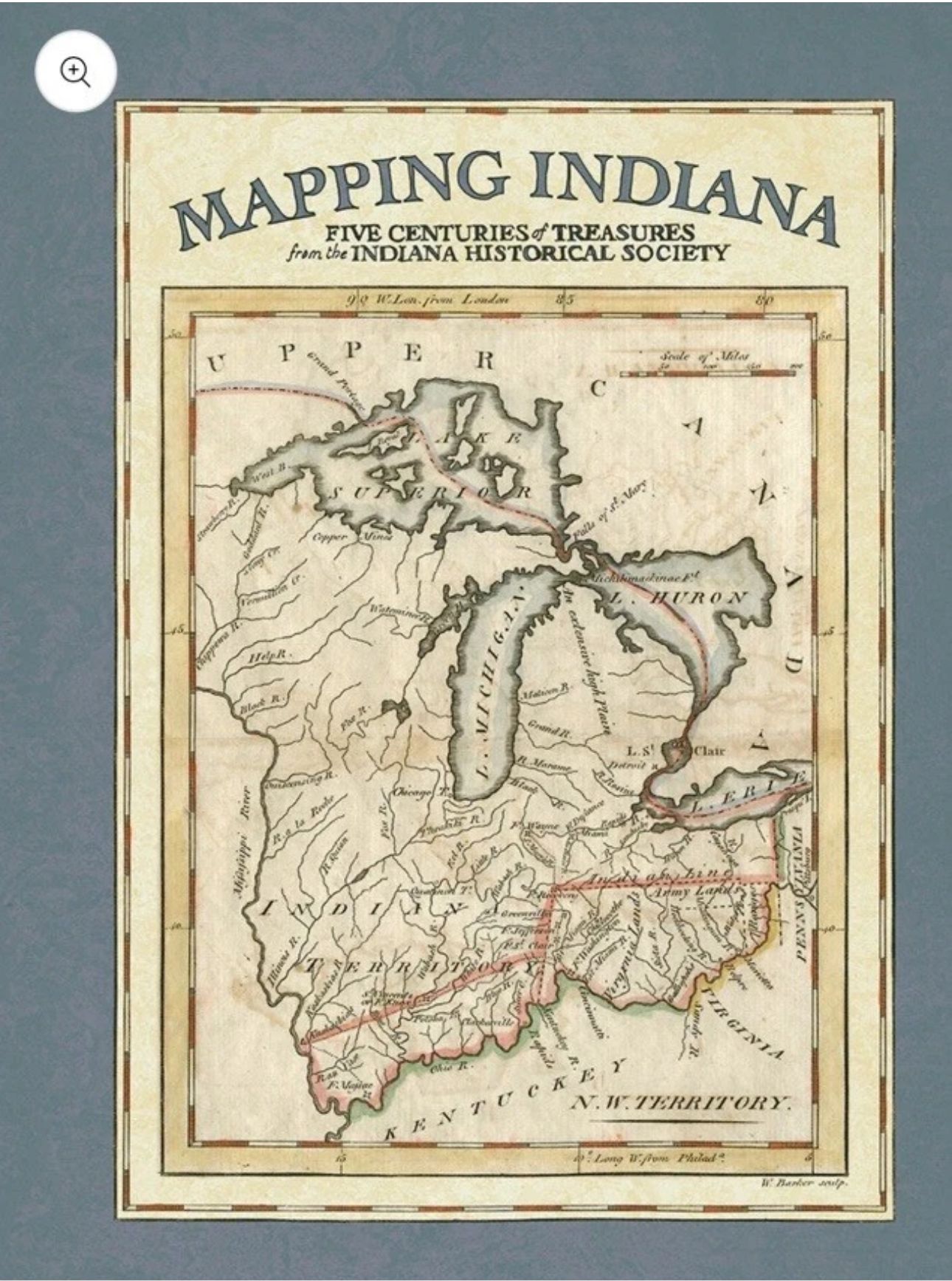 Mapping Indiana Hardcover Book