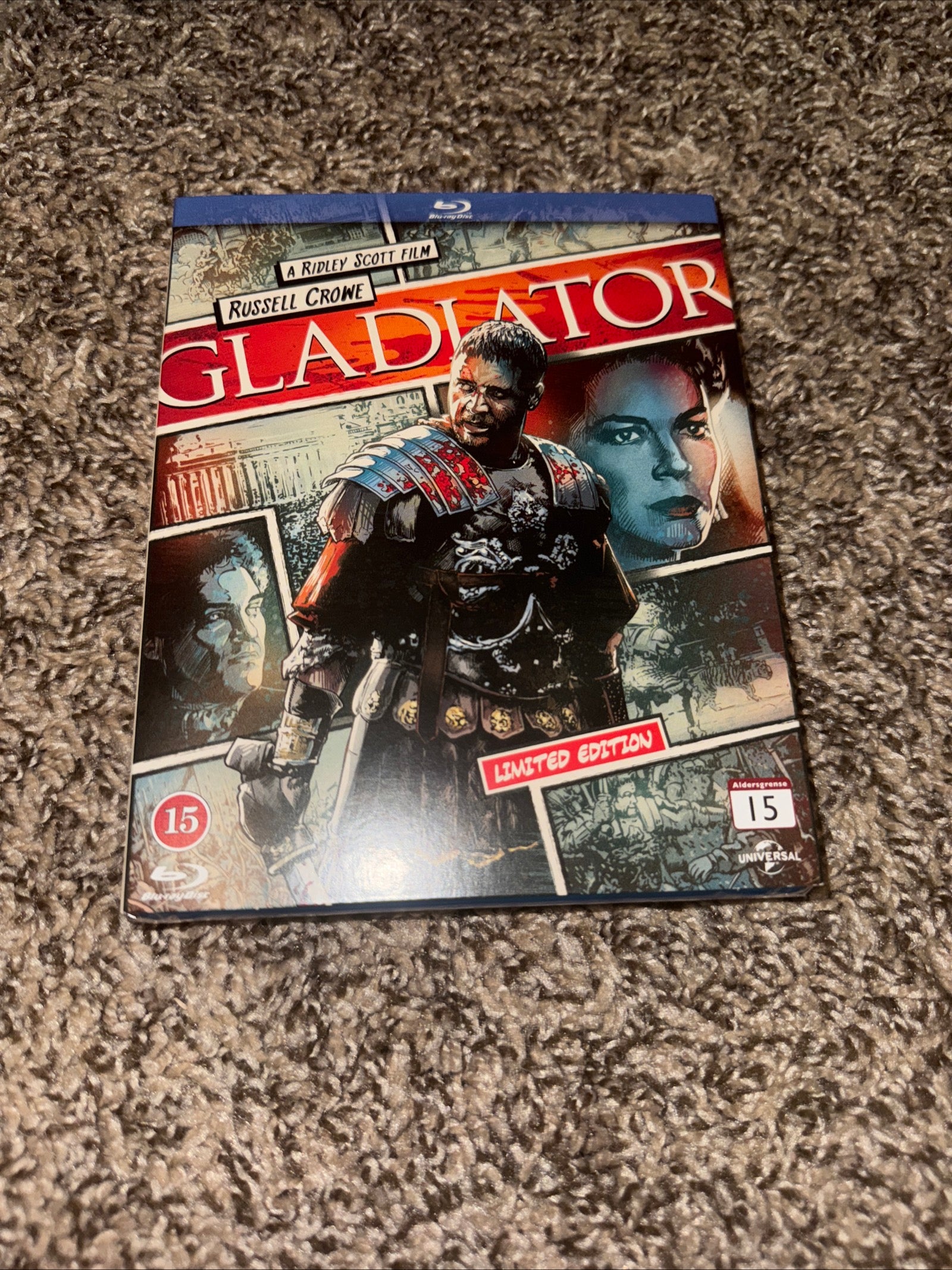 Gladiator 2000 SteelBook Blu-ray + DVD + Digital HD Limited Edition 2013 Zone B