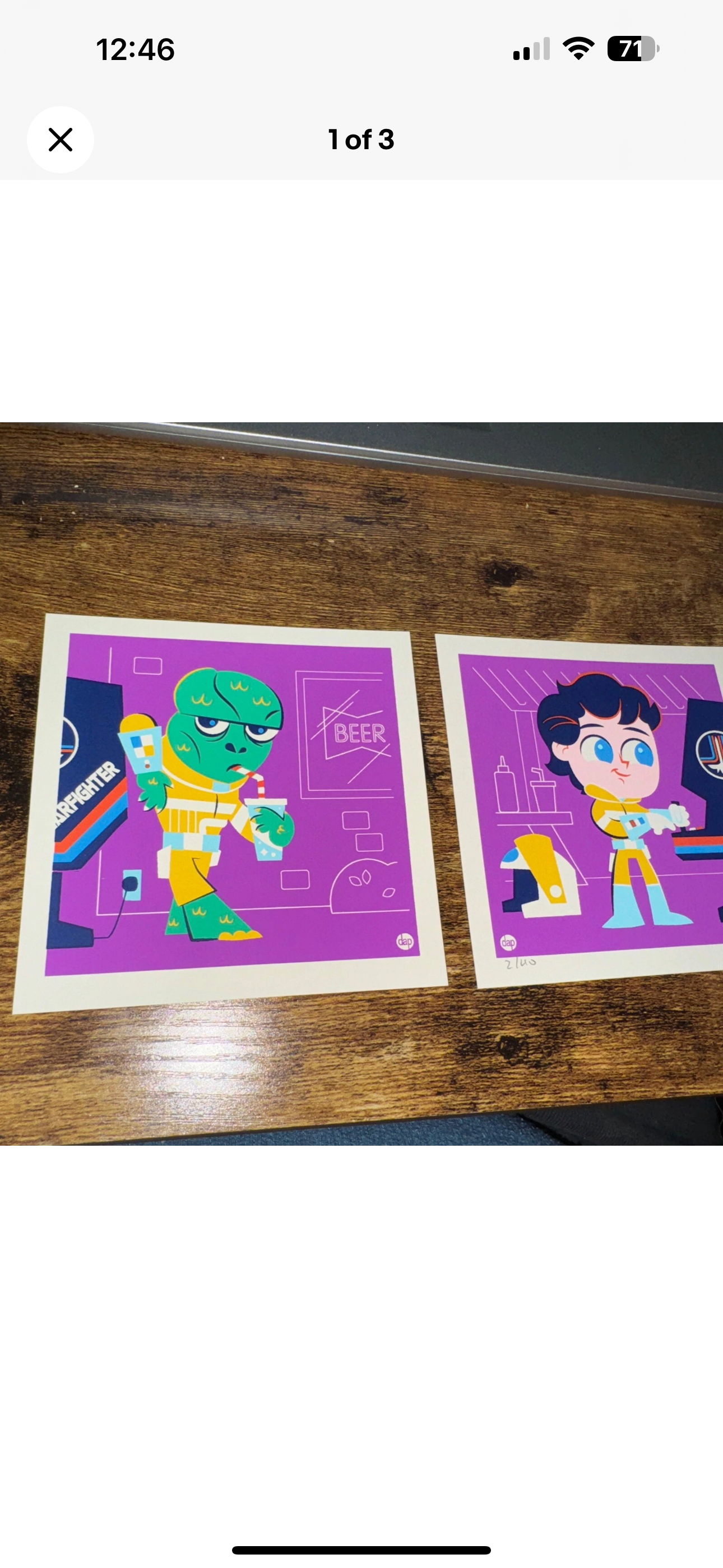4 X 4 Screenprints The Last Starfighter Prints- Dave Perillo